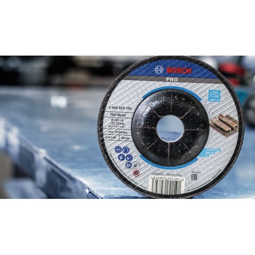 Disco de desbaste PRO Metal, 115 x 4 x 22,23 mm