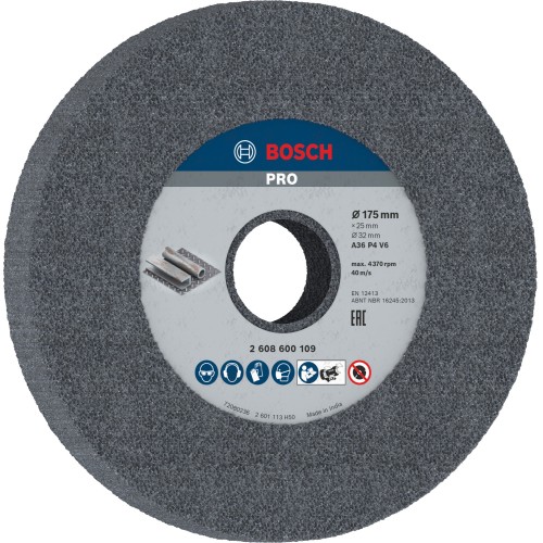 vaso de desbaste PRO Metal, 175 x 25 x 32 mm, G36