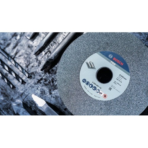 vaso de desbaste PRO Metal, 200 x 25 x 32 mm, G60