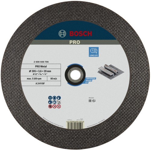 Disco de corte PRO Metal, 300 x 3,5 x 20 mm