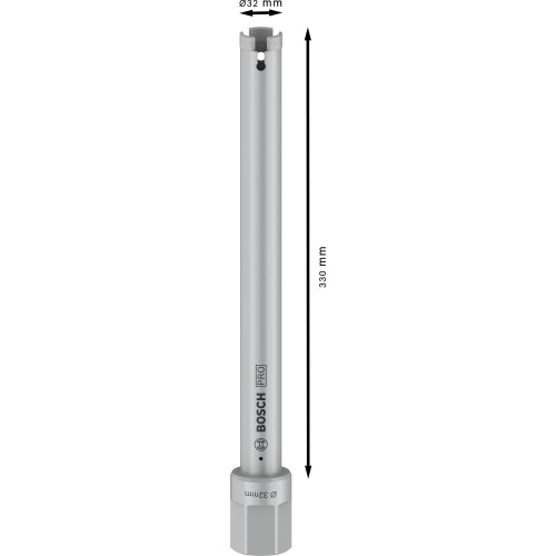 PRO Core Cutter dry, 32 x 330 mm, 1 1/4" UNC