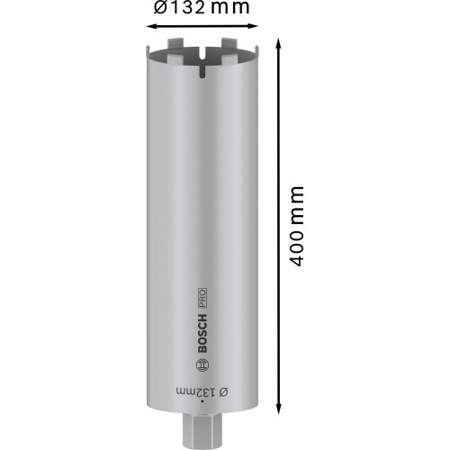 PRO Core Cutter dry, 132 x 400 mm, 1 1/4" UNC