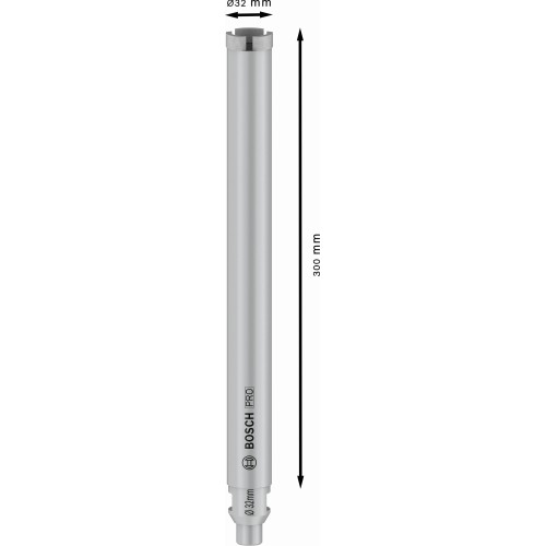 PRO Core Cutter wet, 32 x 300 mm, G 1/2"