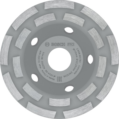 Vaso de desbaste PRO Concrete, 50 x 115 mm, 22,23 mm