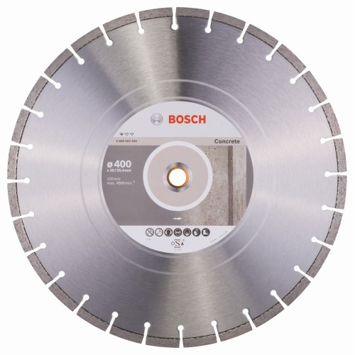 Disco tronzador de diamante Standard for Concrete