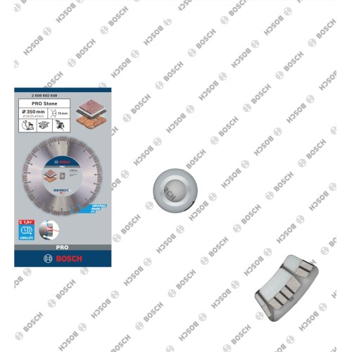 Disco de diamante PRO Stone, 350 x 20/25,4 mm