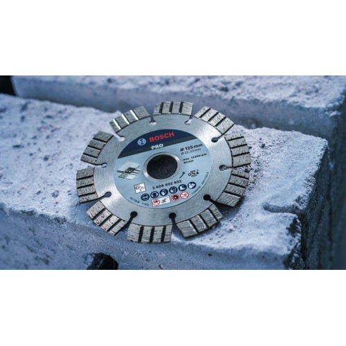 Disco de diamante PRO Concrete, 125 x 22,23 mm