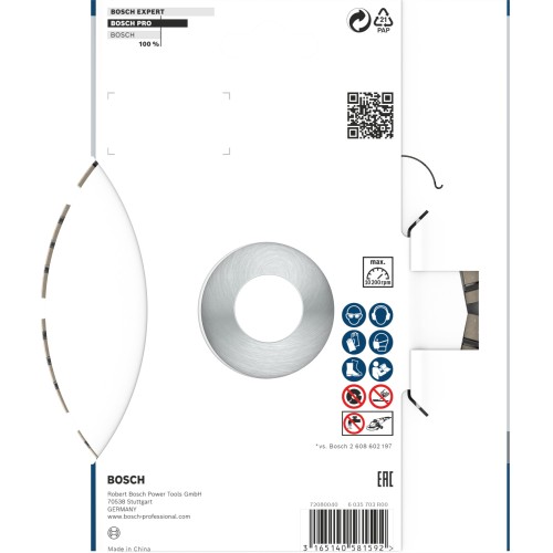 Disco de diamante PRO Concrete, 150 x 22,23 mm