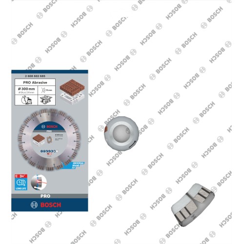 Disco de diamante PRO Abrasive, 300 x 20/25,4 mm