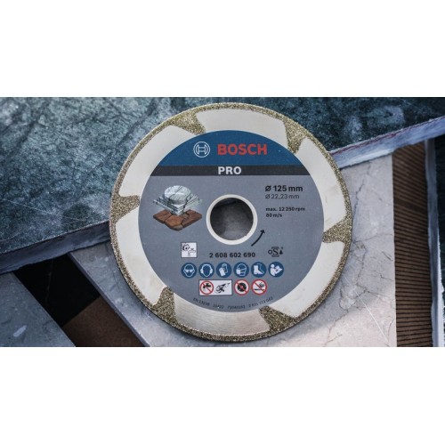 Disco de diamante PRO Marble, 125 x 22,23 mm
