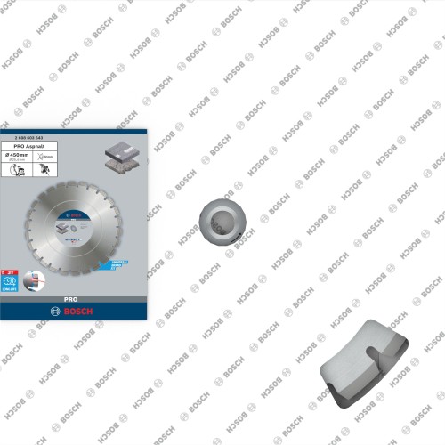 Disco de diamante PRO Asphalt, 450 x 25,4 mm