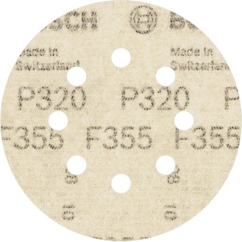 Disco de lija PRO F355, 125 mm, G320, 5 unidades
