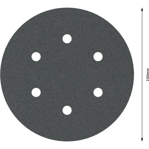 Disco de lija PRO F355, 150 mm, G180, 5 unidades