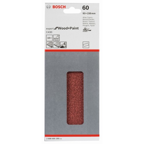 Hoja de lija C430, paquete de 10 uds.