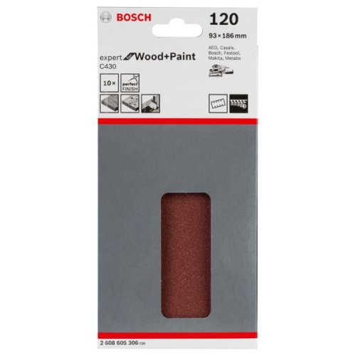 Hoja de lija C430, paquete de 10 uds.