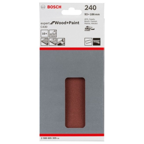 Hoja de lija C430, paquete de 10 uds.