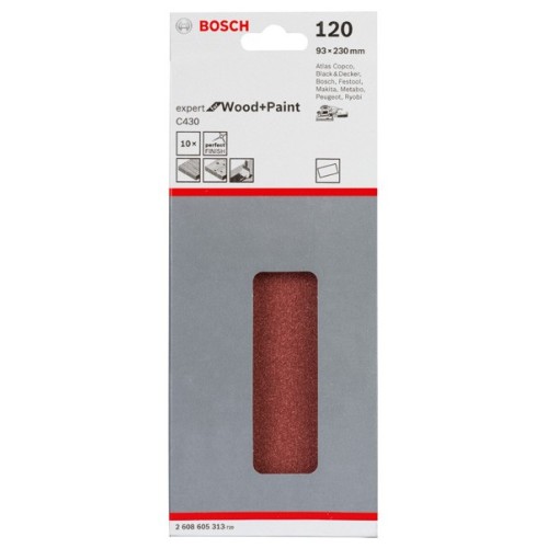 Hoja de lija C430, paquete de 10 uds.
