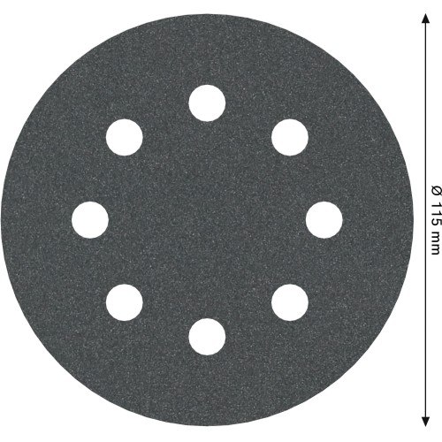 Disco de lija PRO F355, 115 mm, G180, 5 unidades