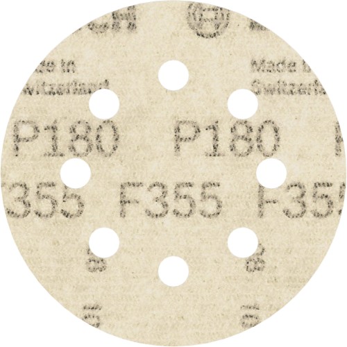 Disco de lija PRO F355, 115 mm, G180, 5 unidades