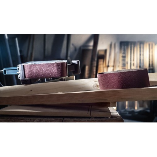 Banda de lija PRO X440, 75 x 533 mm, G80, 10 unidades