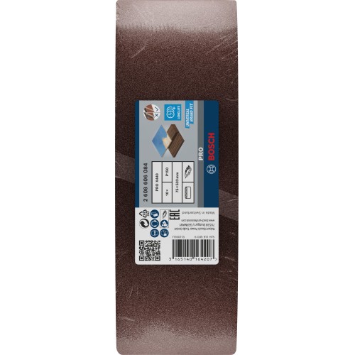 Banda de lija PRO X440, 75 x 533 mm, G150, 10 unidades