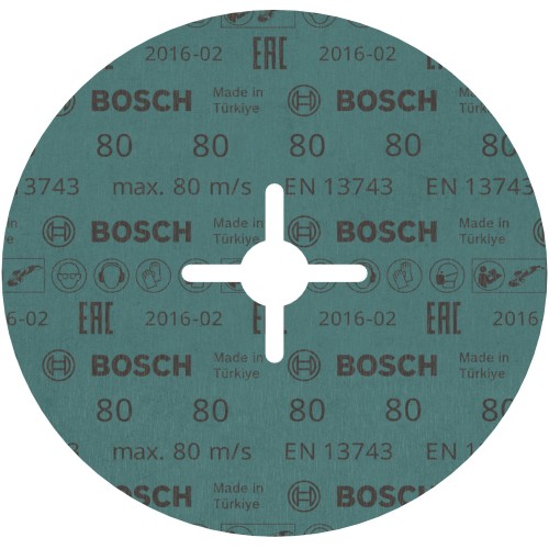 Disco de fibra PRO R574, 180 mm, G80