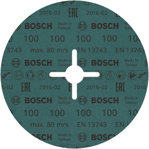 Disco de fibra PRO R574, 180 mm, G100