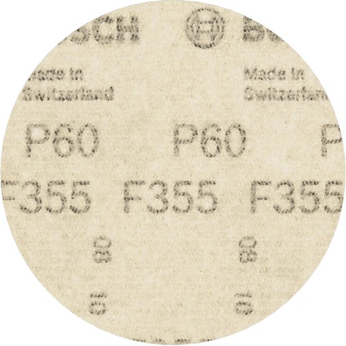 Hoja de lija PRO F355, 125 mm, G60, 10 unidades