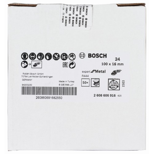 Disco lijador de fibra R444, Expert for Metal