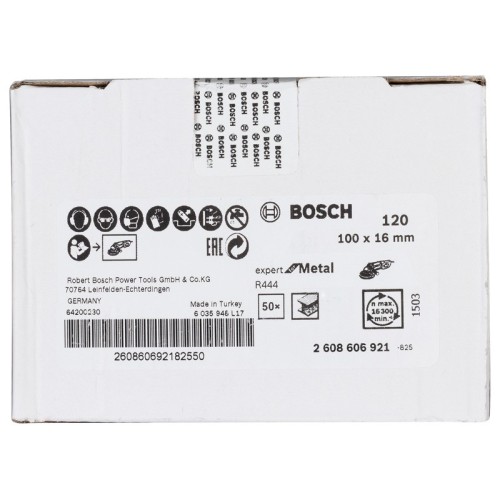 Disco lijador de fibra R444, Expert for Metal