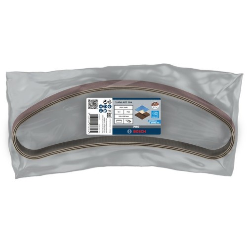 Banda de lija PRO X440, 100 x 690 mm, G40, 10 unidades