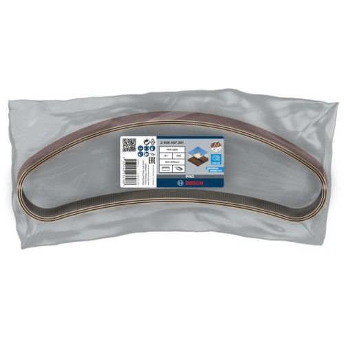 Banda de lija PRO X440, 100 x 690 mm, G80, 10 unidades