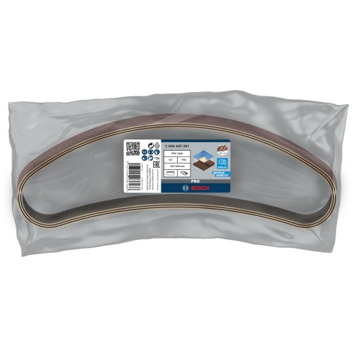 Banda de lija PRO X440, 100 x 690 mm, G80, 10 unidades