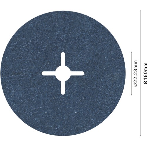 Disco de fibra PRO R574, 180 mm, G36