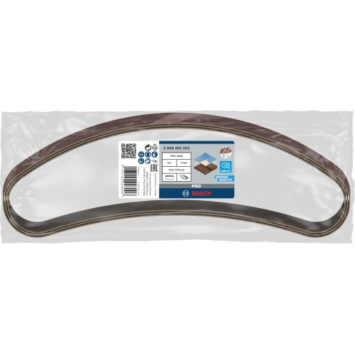 Banda de lija PRO X440, 100 x 610 mm, G120, 10 unidades
