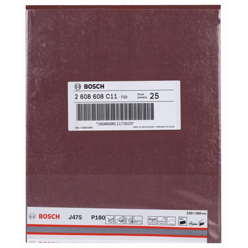 Hoja de lija J475