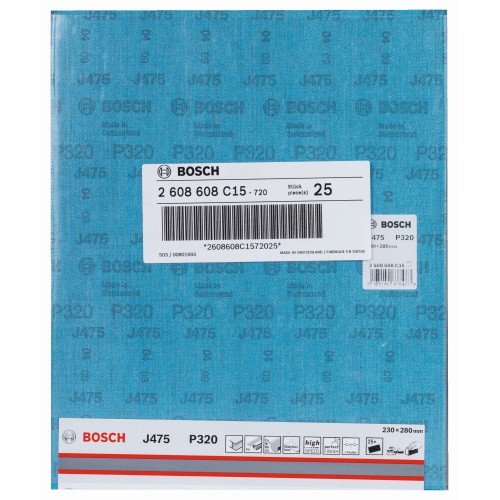 Hoja de lija J475