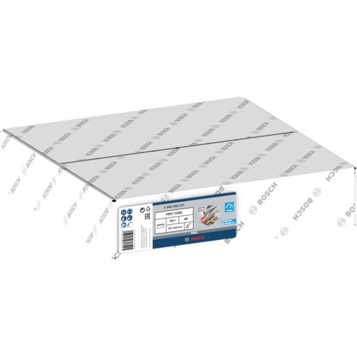 Banda de lija PRO Y580, 40 x 760 mm, G40, 5 unidades