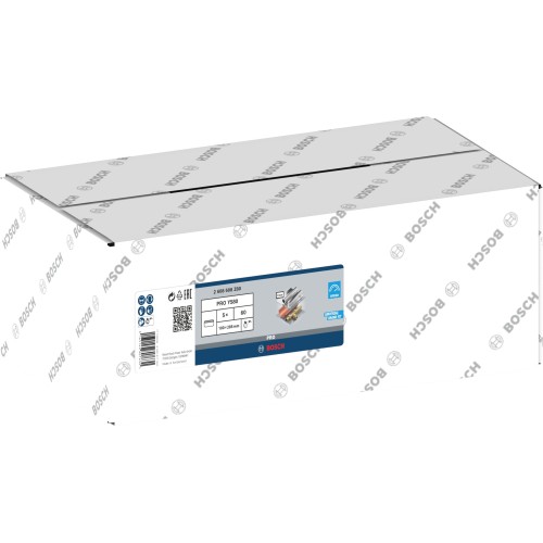 Banda de lija PRO Y580, 100 x 285 mm, 90 mm, G60, 5 unidades