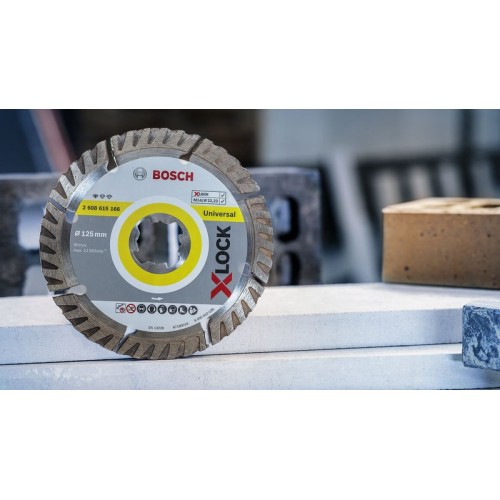 Disco de diamante PRO Multi Material X-Lock, 125 x 22,23 mm, 22,23 mm