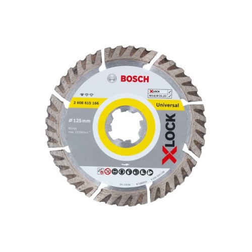 Standard for Universal X-LOCK de 125x22,23x1,6x10 de 2 unidades