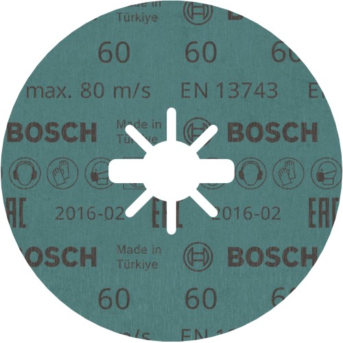 Disco de fibra PRO R574 X-Lock, 125 mm, G60