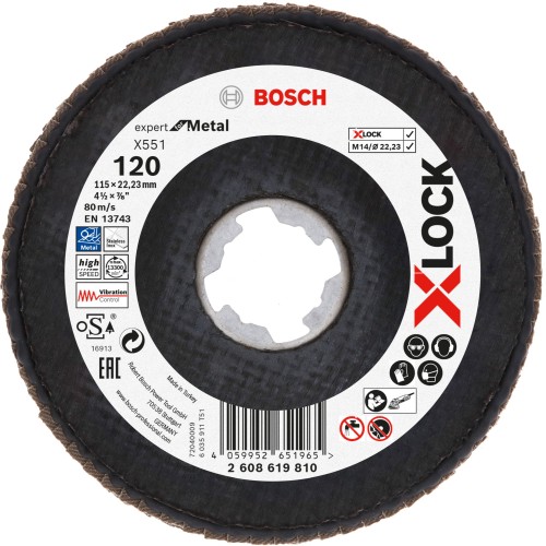 Disco de láminas X-LOCK X551, Expert for Metal