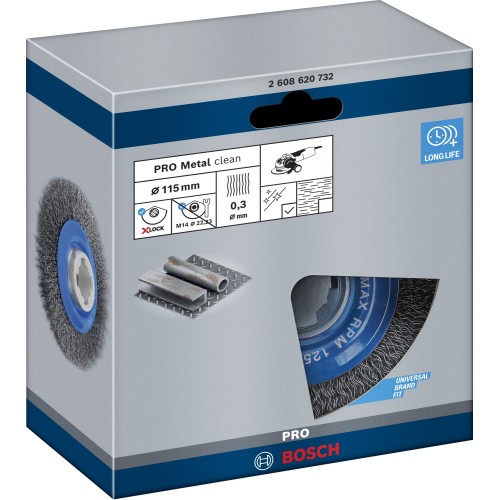 Disco de alambre PRO Metal clean X-Lock, 115 x 0,3 mm