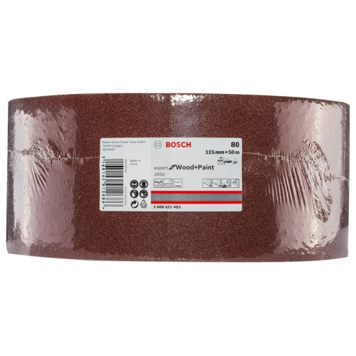 J450 Expert for Wood and Paint, 115 mm X 50 m, G80