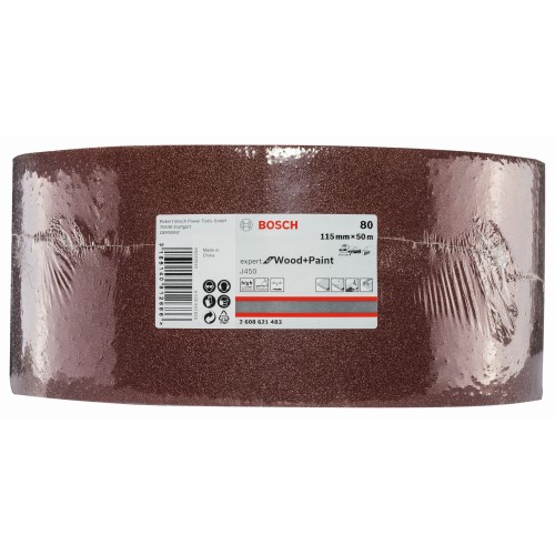 J450 Expert for Wood and Paint, 115 mm X 50 m, G80