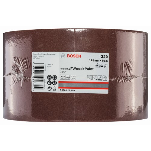 J450 Expert for Wood and Paint, 115 mm X 50 m, G320