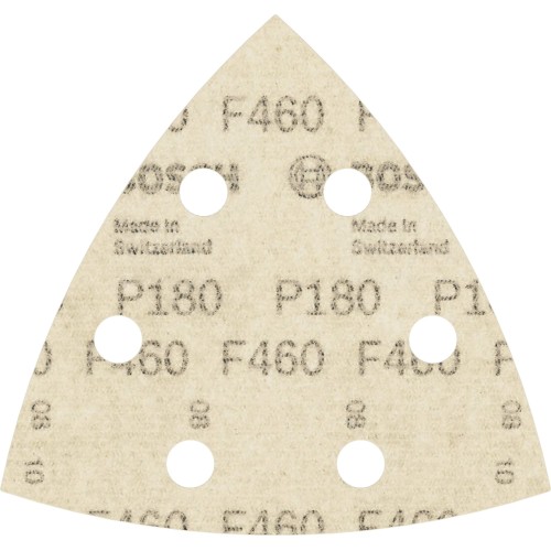 Hoja de lija PRO F460, 93 x 93 mm, G180, 5 unidades