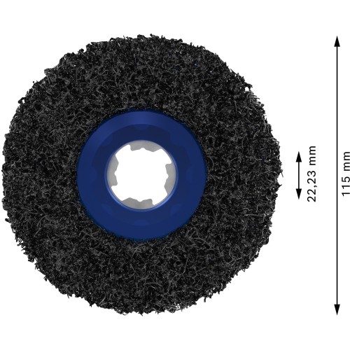 Disco de limpieza PRO N377, 115 mm, 22,23 mm, X-Lock
