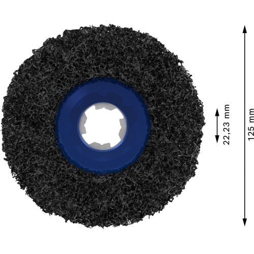 Disco de limpieza PRO N377, 125 mm, 22,23 mm, X-Lock